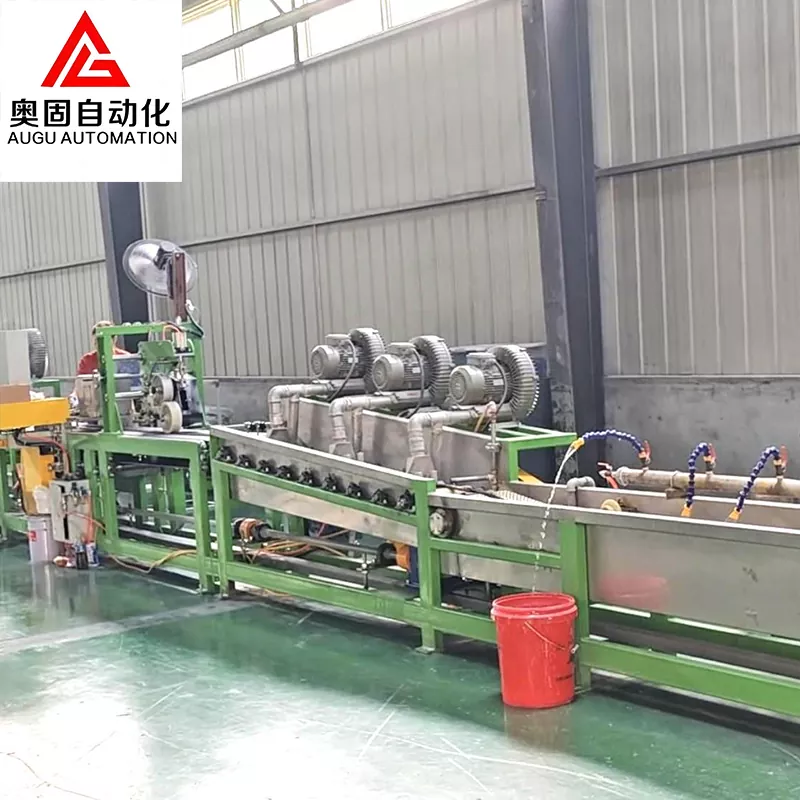 Interiorem tube extrusionem RAMULUS batch off refrigerationem linea